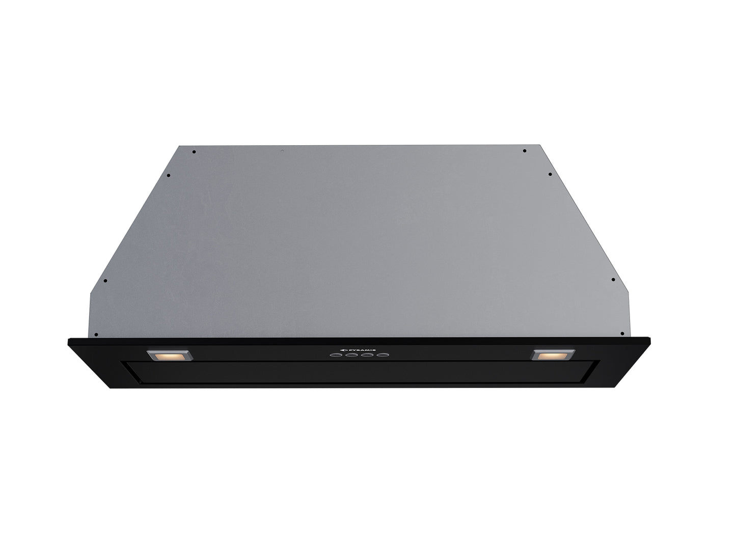 Hota total incorporabila Pyramis Turbo ERN, 70 cm, 1 motor, 760m³h, electronic Soft Touch control, Timer