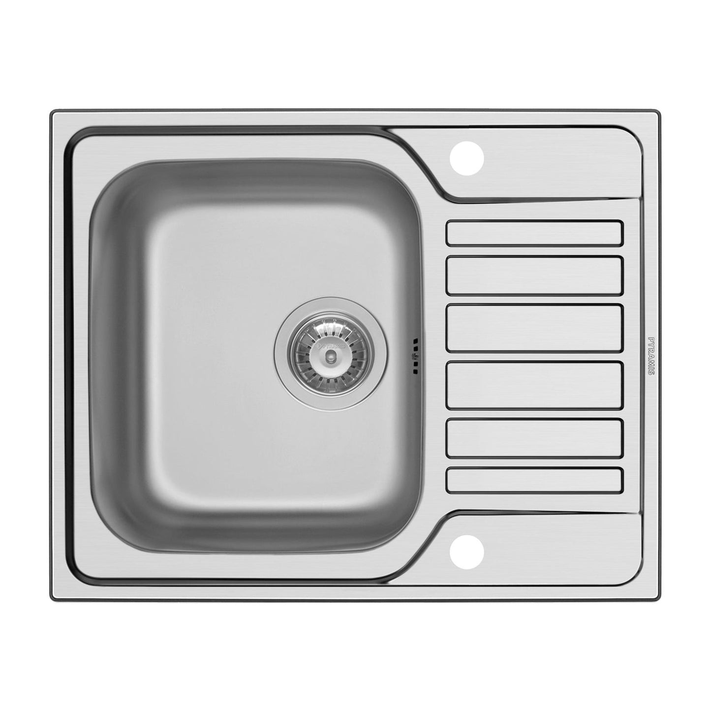 Chiuveta inox Pyramis FEDRA 62x50 1B 1D - EpicHome.ro