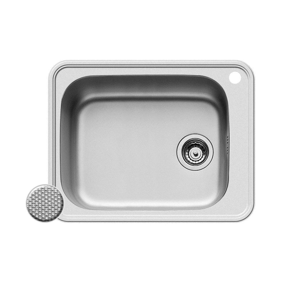 Chiuveta inox Pyramis SPACE PLUS 61x48 1B - EpicHome.ro