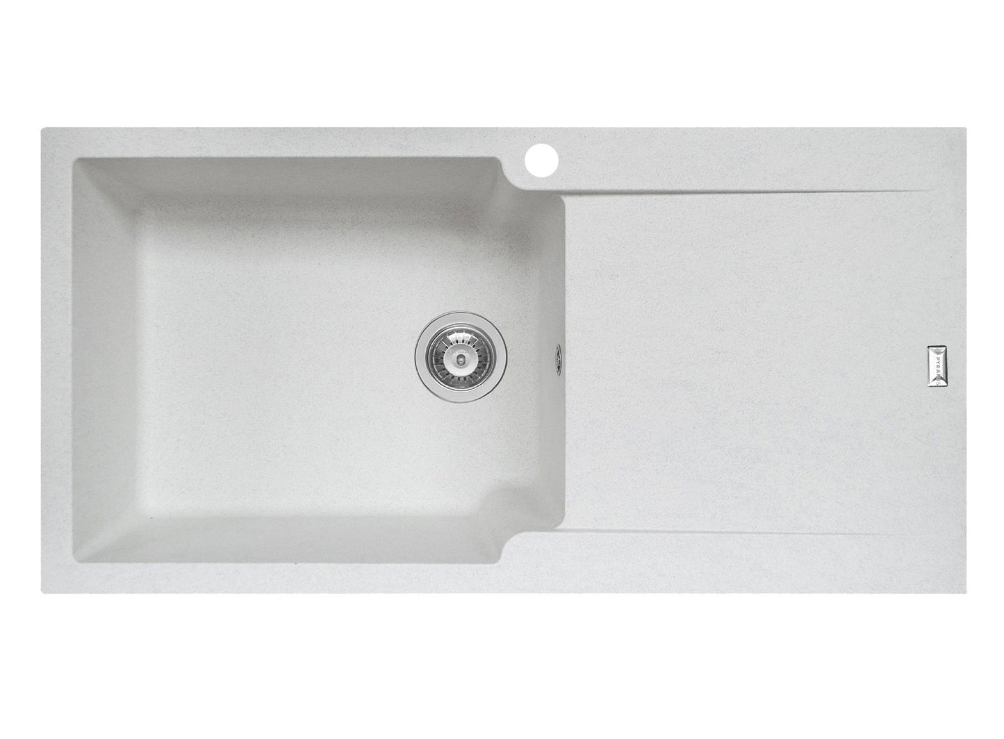 Chiuveta soft compozit Pyramis LEVEL 100x50cm cuva stanga - EpicHome.ro