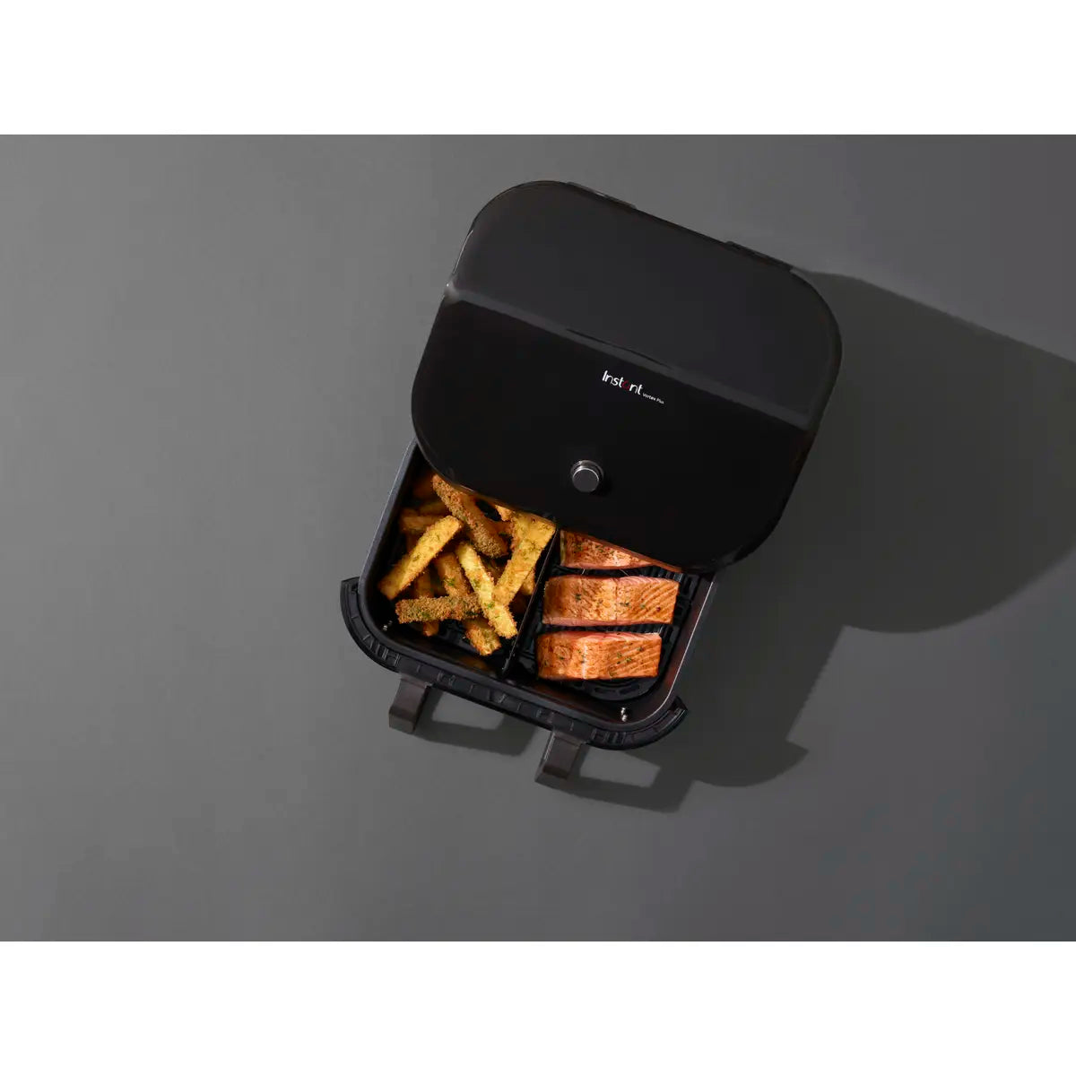 Friteuza cu aer cald InstantPot Frit Vortex Plus VersaZone, 9 l, 1700 W, 6 programe, Control tactil (Negru) - EpicHome
