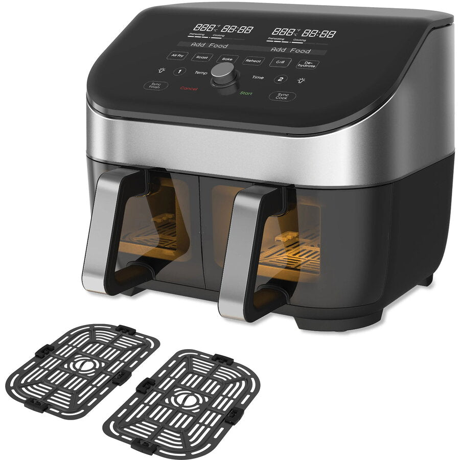 Friteuza cu aer cald Instant Pot Vortex Plus Dual ClearCook, 1700 W, Capacitate 7.6 litri - EpicHome