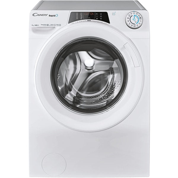 Masina de Spalat Candy RO 1496DWMT/1-S RapidO, 9kg, 1400, A, BPM, MPS, 6D, WiFi+BT, Steam, White+White+white ring - EpicHome