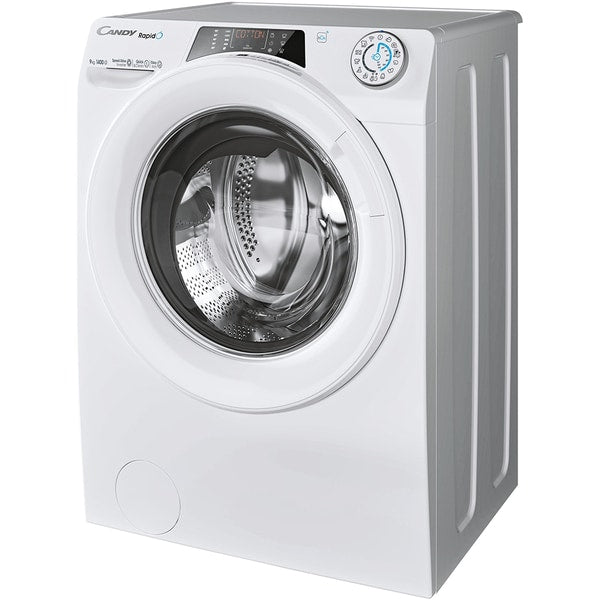 Masina de Spalat Candy RO 1496DWMT/1-S RapidO, 9kg, 1400, A, BPM, MPS, 6D, WiFi+BT, Steam, White+White+white ring - EpicHome