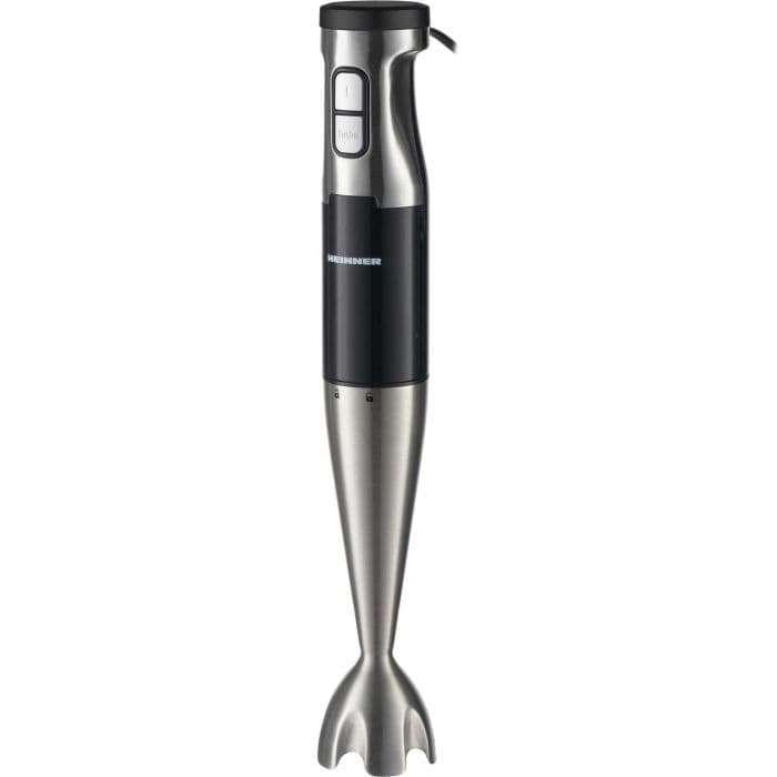 Mixer vertical Heinner Infinitemix HB-1000XBK, 1000 W, 0.7 l, Viteza variabila + Turbo, Argintiu/Negru - EpicHome