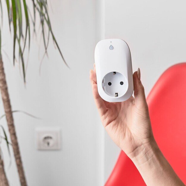 Priza inteligenta Shelly Plug cu monitorizare consum, 16A, WiFi, control aplicatie, compatibil Amazon Alexa, Google Assistant si Home Assistant - EpicHome