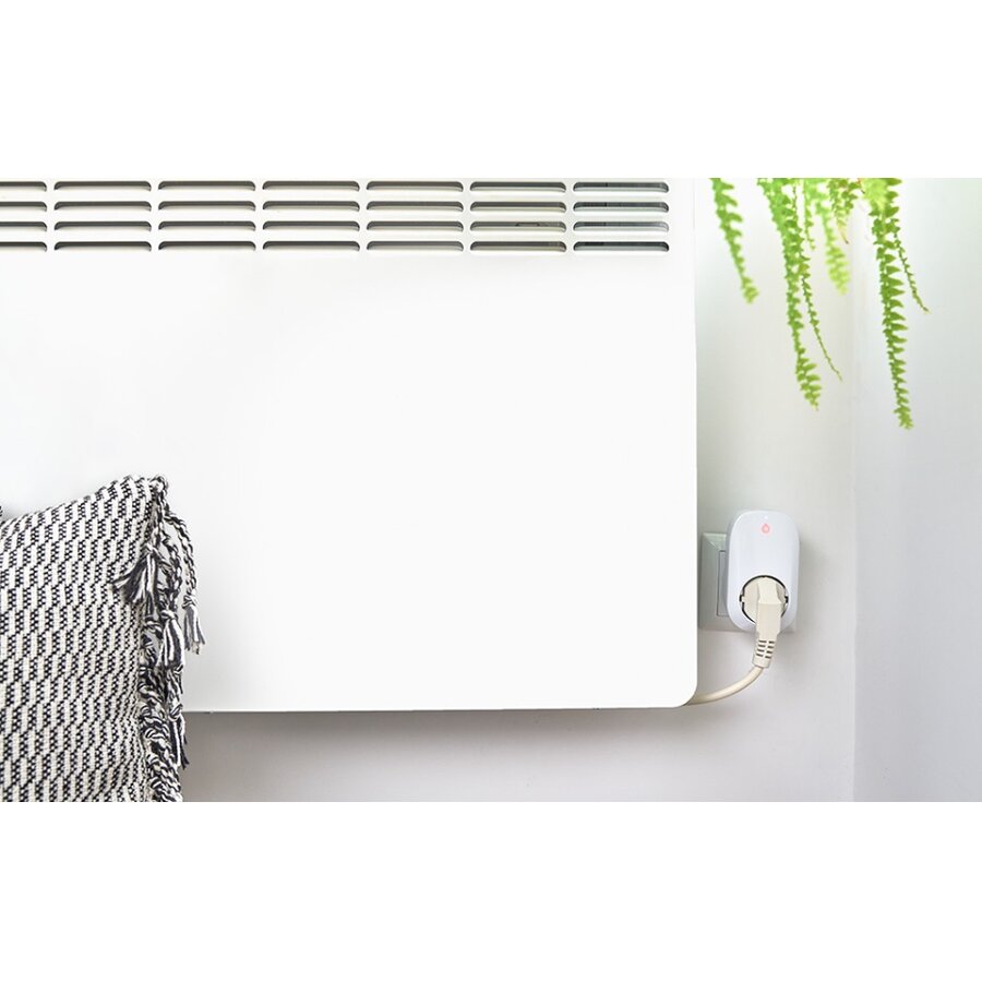 Priza inteligenta Shelly Plug cu monitorizare consum, 16A, WiFi, control aplicatie, compatibil Amazon Alexa, Google Assistant si Home Assistant - EpicHome