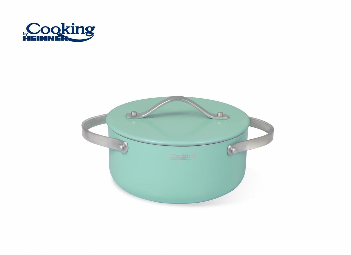Set vase de gatit 5 piese Aluminiu Presat, Creta, Cooking By Heinner - EpicHome