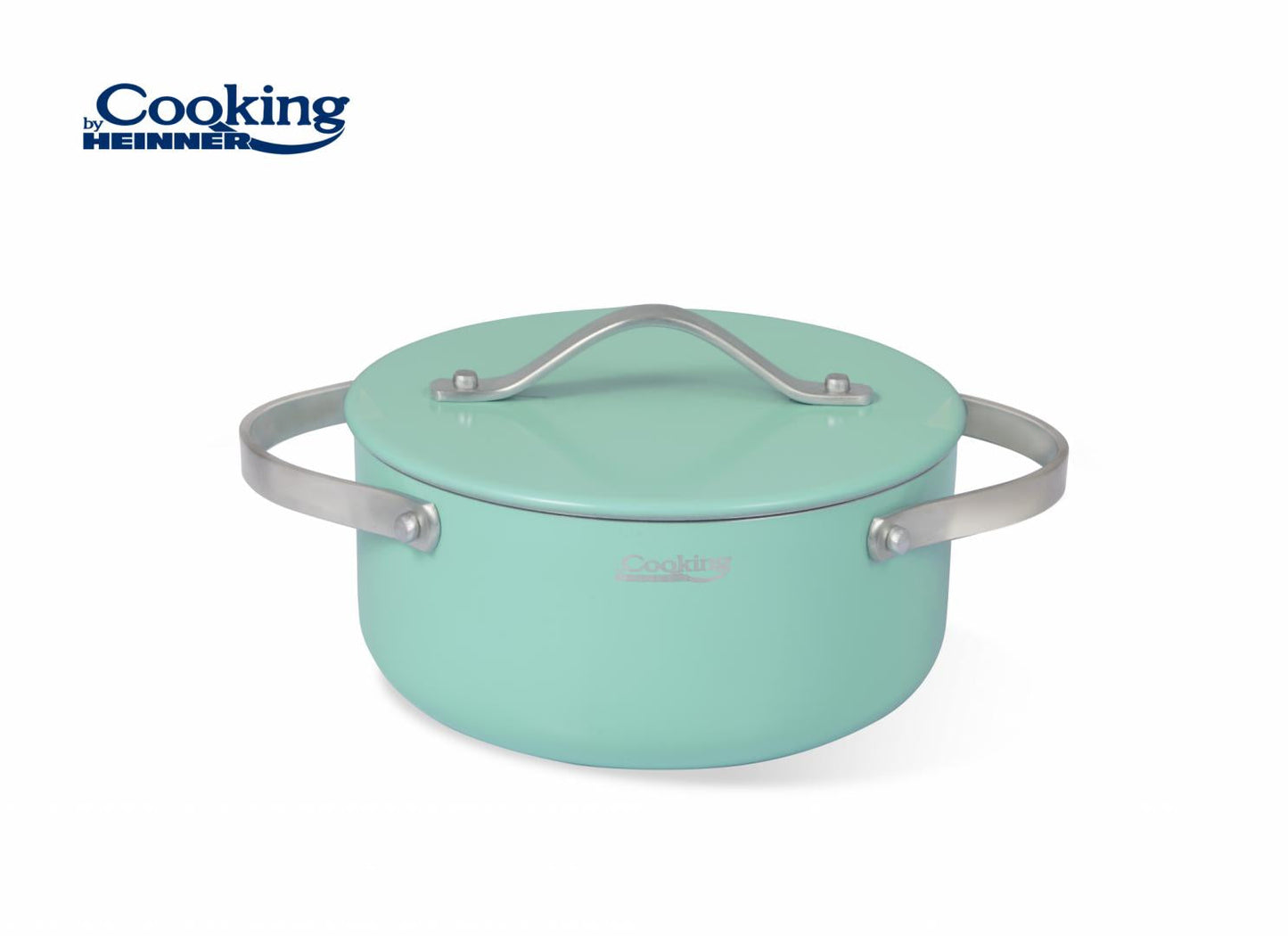 Set vase de gatit 5 piese Aluminiu Presat, Creta, Cooking By Heinner - EpicHome