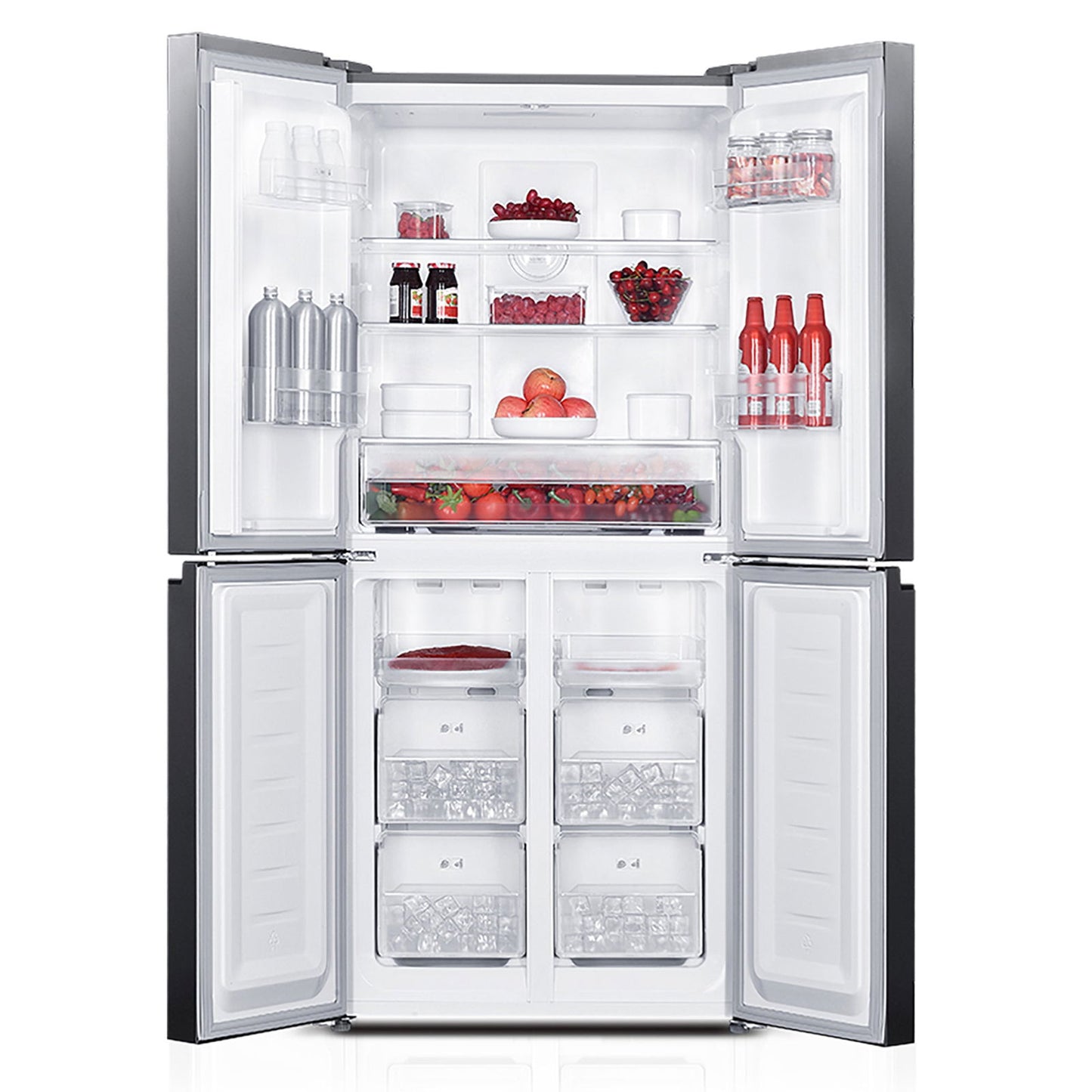 Side by Side Pyramis FSO199 Multi Door, total NO FROST, display Touch Control, clasa E, capacitate totala 362 lt - EpicHome.ro