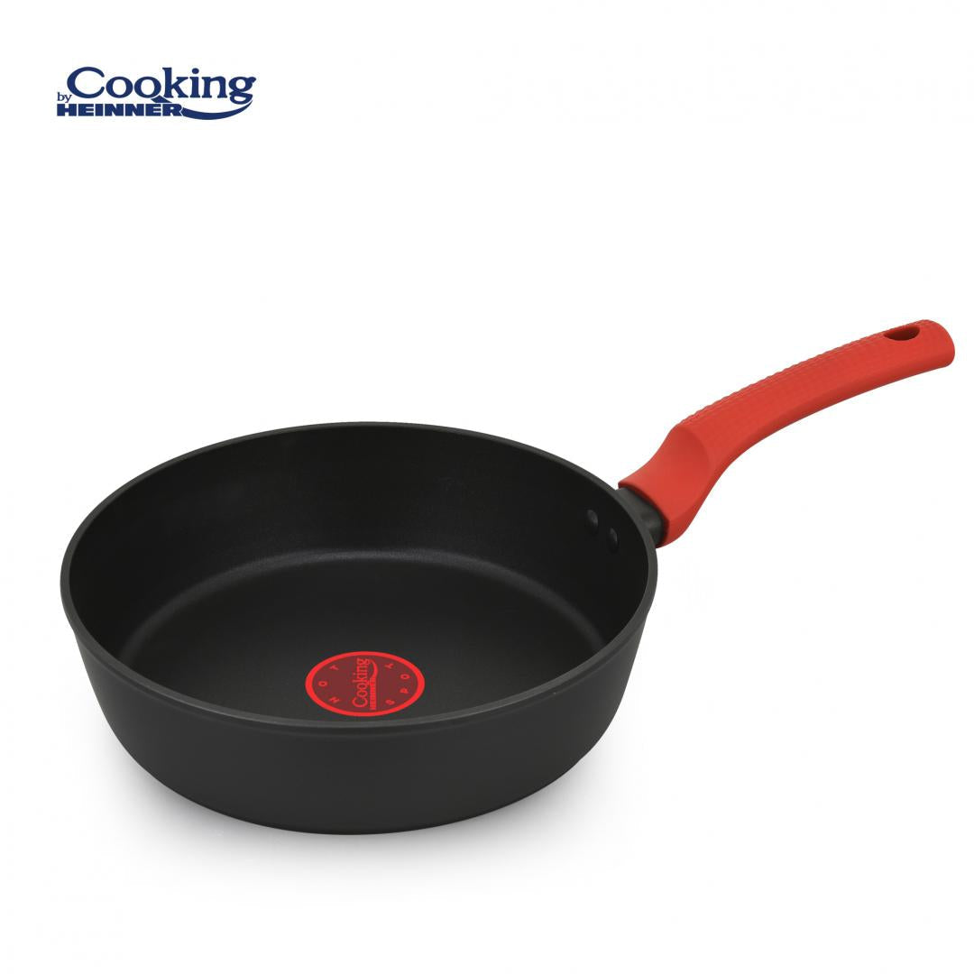 Tigale aluminiu forjat + Capac 28X7cm, REDMOON, Cooking by Heinner - EpicHome