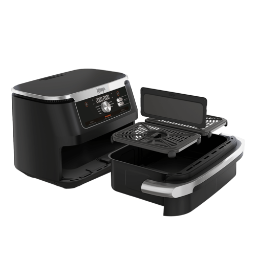Airfryer Foodi FlexDrawer AF500, 2470W, 10.4L, 7 funcții de gătit, negru Ninja - EpicHome