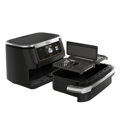 Airfryer Foodi FlexDrawer AF500, 2470W, 10.4L, 7 funcții de gătit, negru Ninja - EpicHome