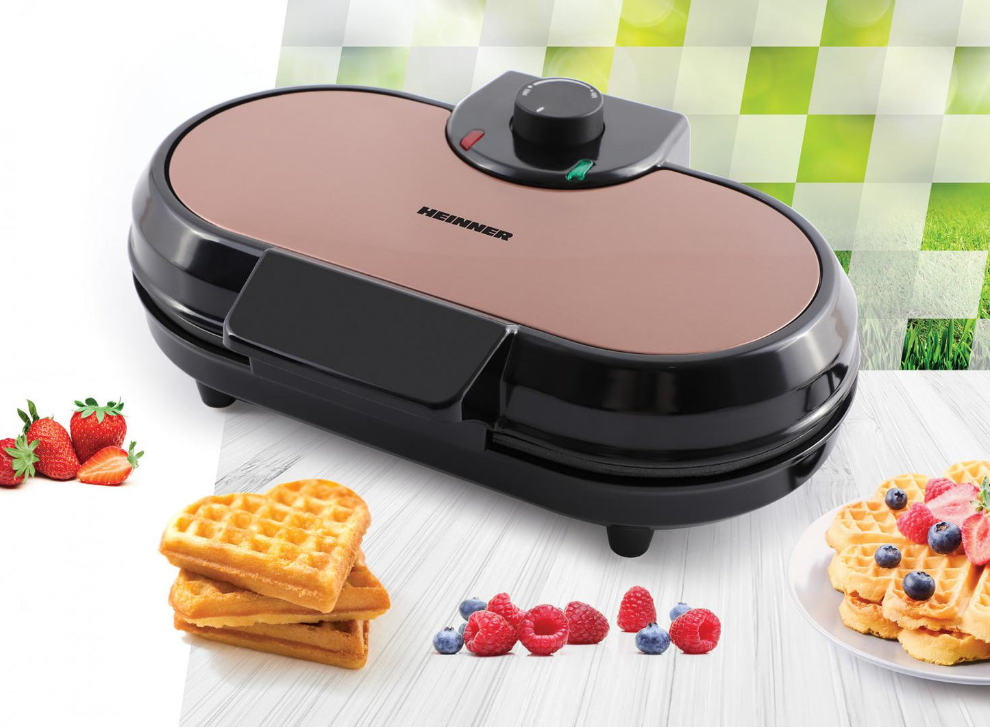 Aparat de facut gofre Heinner HWF-1000CR - EpicHome