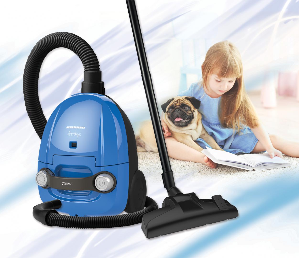 Aspirator cu sac Heinner HVC-M700BL - EpicHome