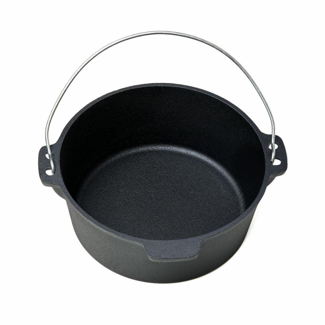 Ceaun cu capac de Fonta Pura, 25x10cm, 3.5L, Cooking  By Heinner - EpicHome