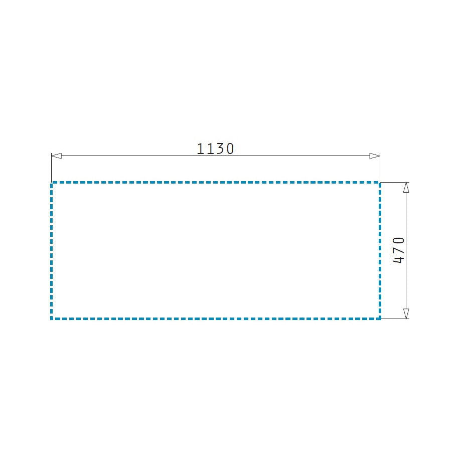 Chiuveta Pyramis CONCERTO 116x50 2B 1D Black Glass & Inox - EpicHome.ro