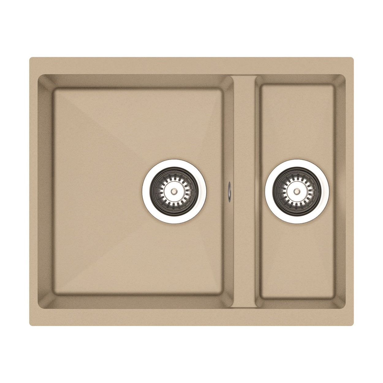 Chiuveta granit Pyramis ITHAKA Under Mount 55,5x46cm - EpicHome.ro