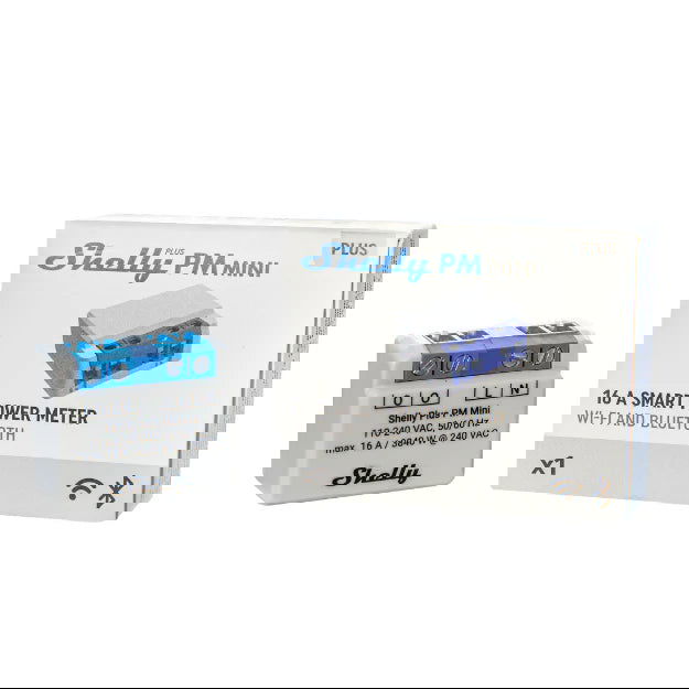 Contor de energie Shelly Plus PM mini, 16A - EpicHome