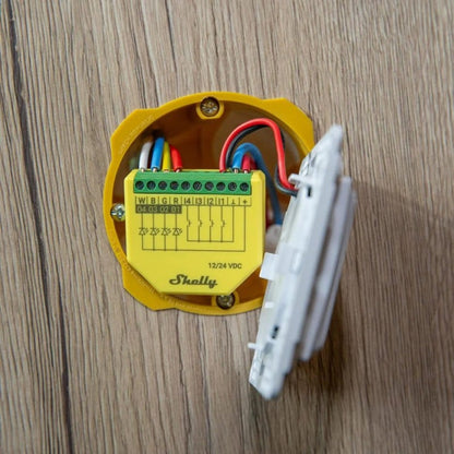 Controller benzi LED Shelly Plus RGBW PM 12/24V (WiFi) - EpicHome