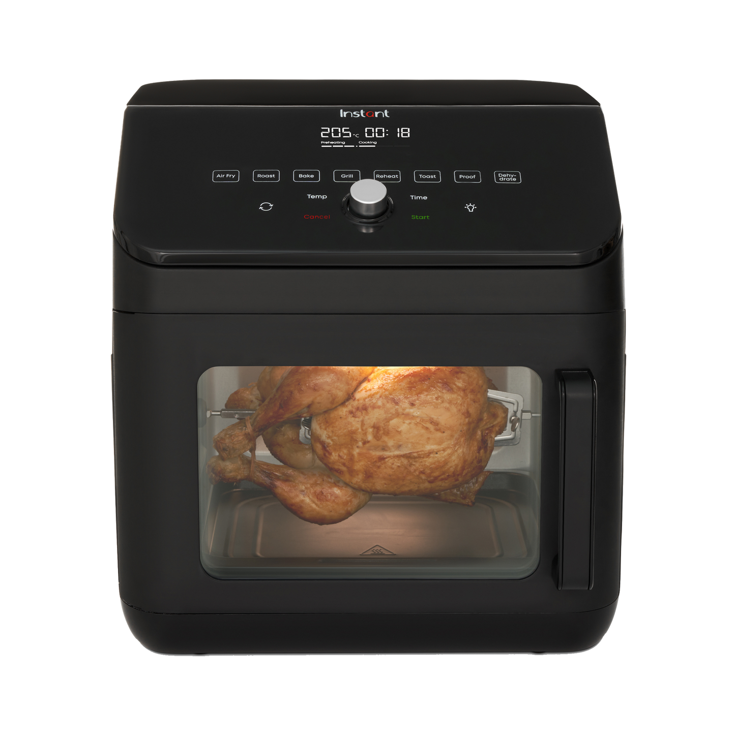 Friteuza Vortex Plus Oven 13L, Instant Pot Brands, Multifunctional, 1700W, display digital, 9 in 1, functie de rotisor, Negru - EpicHome