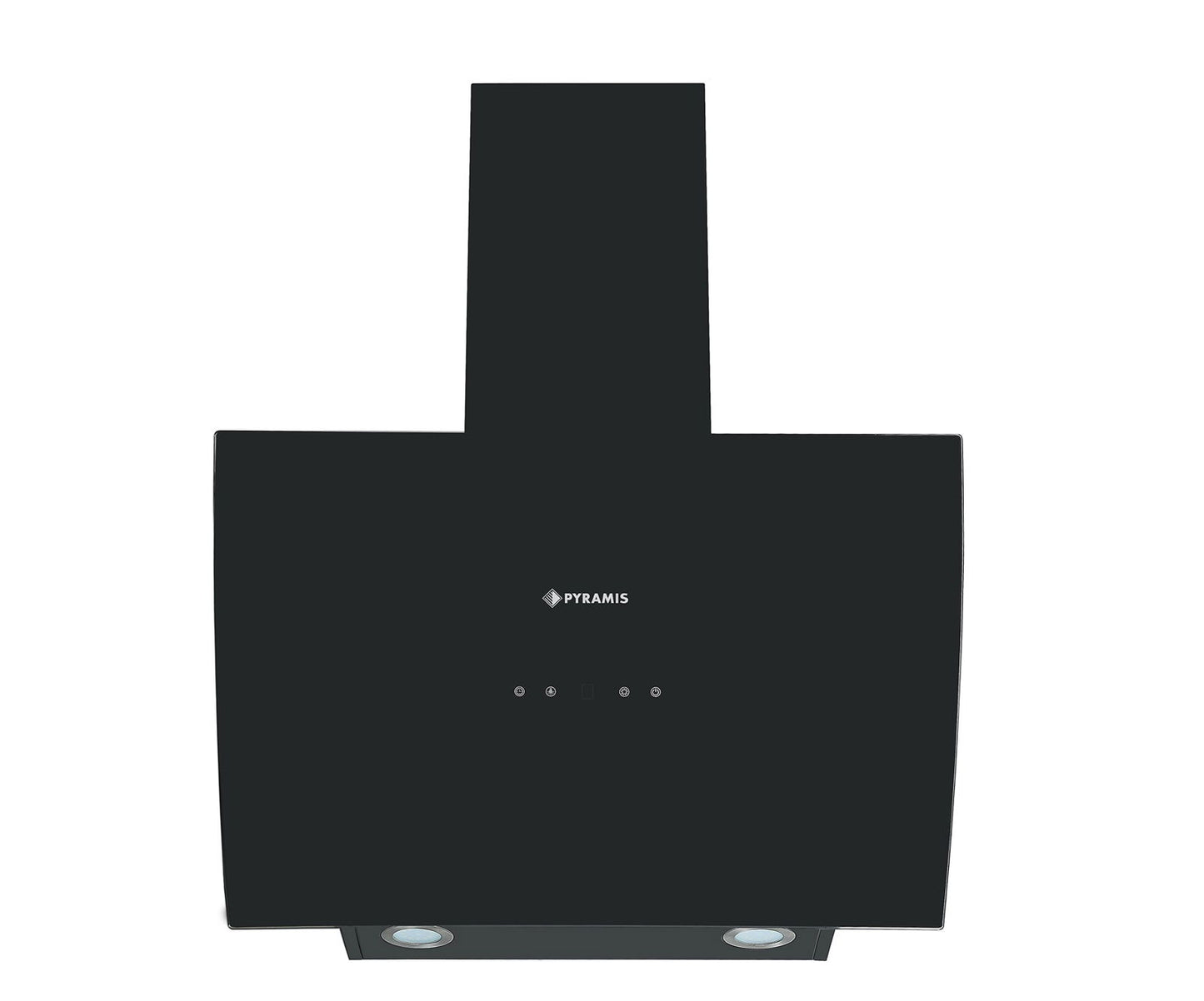 Hota decor Pyramis ATD, 1 motor turbo, touch control, sticla curbata, 596m³h - EpicHome.ro