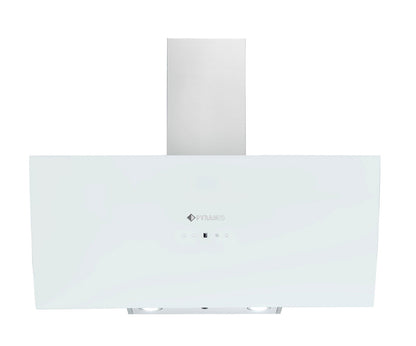 Hota decor Pyramis ATD, 1 motor turbo, touch control, sticla curbata, 596m³h - EpicHome.ro