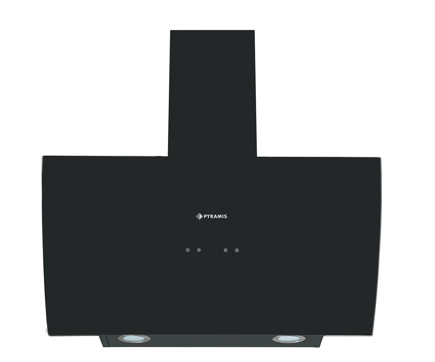 Hota decor Pyramis ATD, 1 motor turbo, touch control, sticla curbata, 596m³h - EpicHome.ro