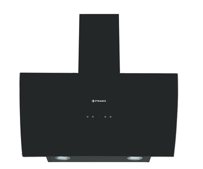 Hota decor Pyramis ATD, 1 motor turbo, touch control, sticla curbata, 596m³h - EpicHome.ro