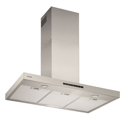 Hota decor Pyramis Agilo NT Inox, 1 motor turbo, 679m³h, Touch control, Timer, Display - EpicHome