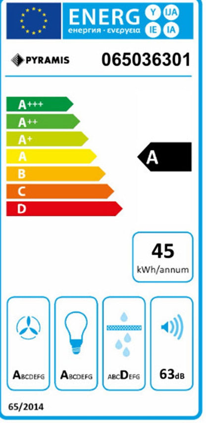 Hota decor Pyramis Agilo NT Inox, 1 motor turbo, 679m³h, Touch control, Timer, Display - EpicHome