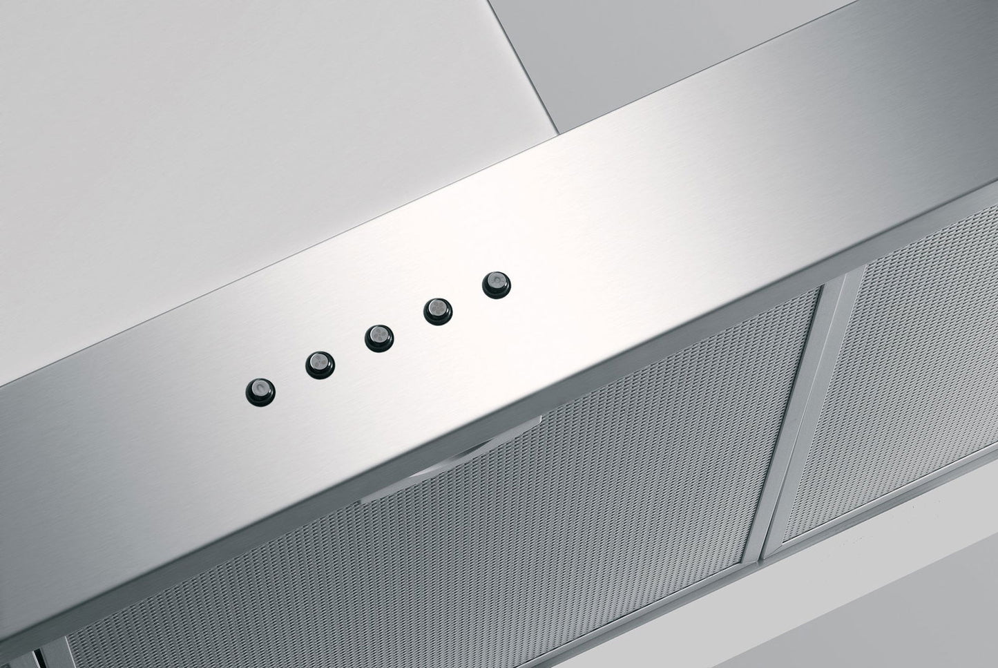 Hota decor Pyramis LEVE, 1 motor, INOX, butoane pivotante, 379m³h - EpicHome.ro