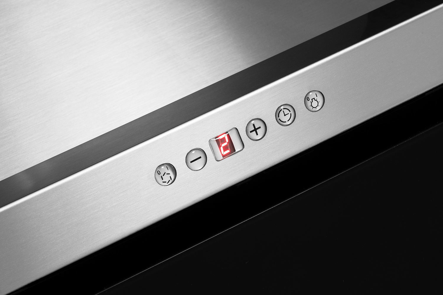 Hota decor Pyramis SPECIETO, 1 motor turbo, sticla neagra si inox, 700m³h - EpicHome.ro