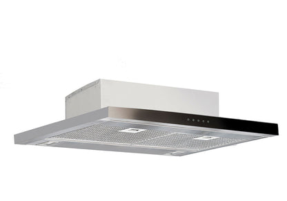 Hota itegrated Pyramis EMOTION Electronic Control, 1 motor Turbo, 703m³h, Inox, 90cm - EpicHome.ro