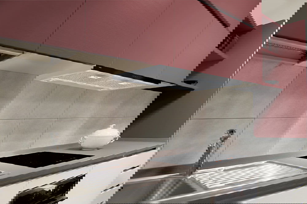 Hota itegrated Pyramis EMOTION Electronic Control, 1 motor Turbo, 703m³h, Inox, 90cm - EpicHome.ro