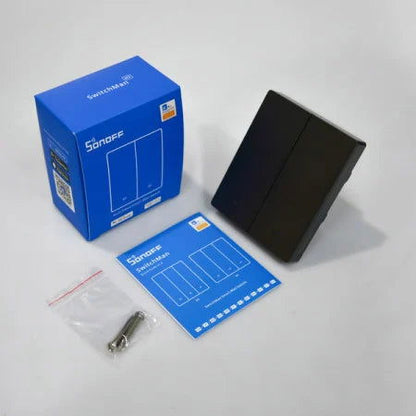 Intrerupator smart simplu WiFi Sonoff M5-1C-80, 2.4 GHz, bluetooth, mecanic - EpicHome