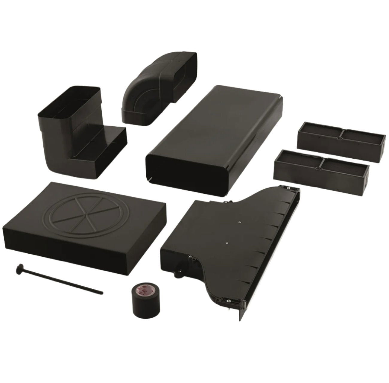 Kit evacuare down air Pyramis ABYSSO filtre de carbon ceramice regenerabile incluse - EpicHome