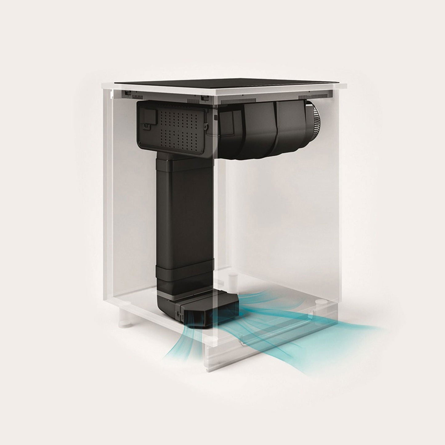 Kit evacuare down air Pyramis ABYSSO filtre de carbon ceramice regenerabile incluse - EpicHome