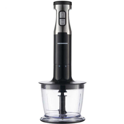 Mixer vertical Heinner Infinitemix HB-1000XBK, 1000 W, 0.7 l, Viteza variabila + Turbo, Argintiu/Negru - EpicHome