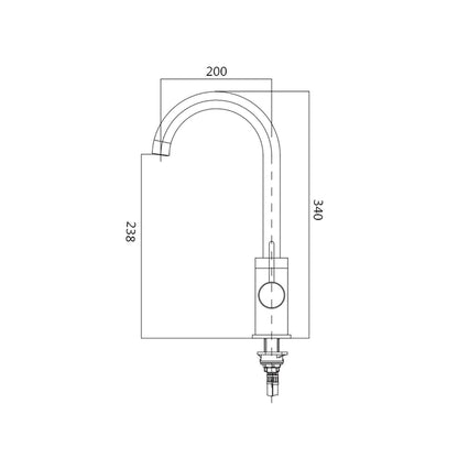 Set chiuveta granit Pyramis NAXOS 79x50cm si baterie ECO BELLO Gun Metal - EpicHome
