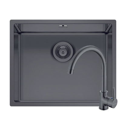 Set chiuveta inox Pyramis ASTRIS COLORA 50x40cm si baterie ECO BELLO - EpicHome