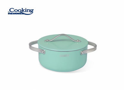 Set vase de gatit 5 piese Aluminiu Presat, Creta, Cooking By Heinner - EpicHome